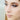 close up of model with modern makeup