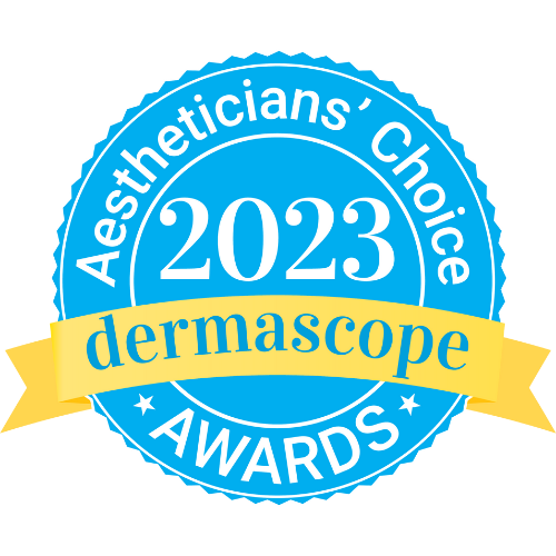 press logo for aestheticians choice 2023 dermascope award for osmosis