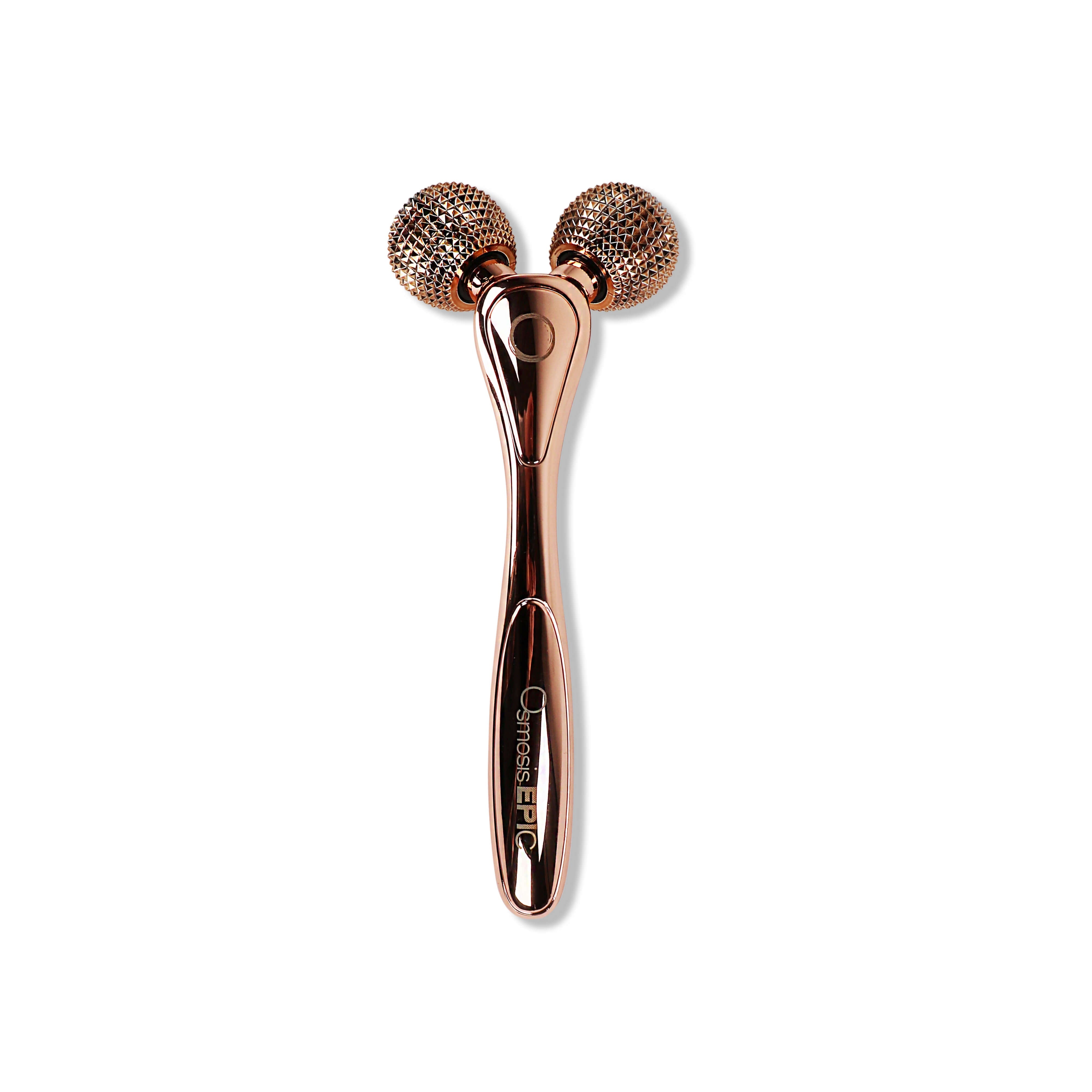 rose gold body tool displayed on white background